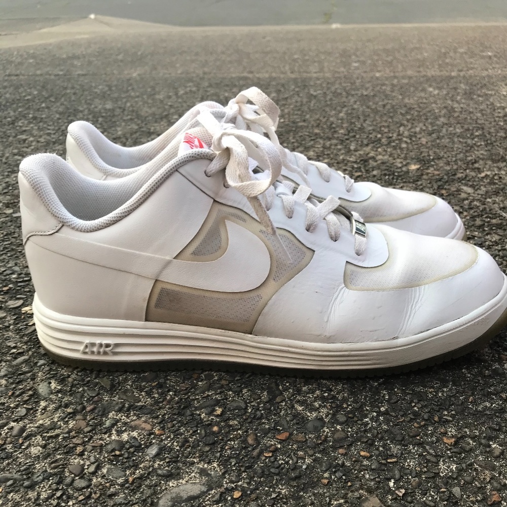 Nike Lunar Force 1 White Low-top Shoes